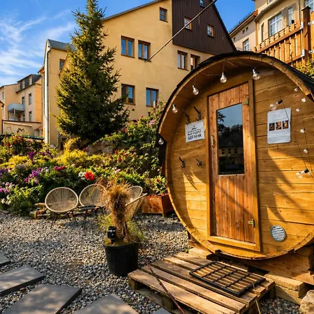 Urlaubsmagie - Felsenpfad - Sauna & Saisonaler Pool - F1 Apartamento Sebnitz